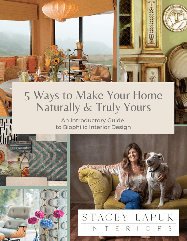 5 ways to make your home naturally and truly yours, a biophilic interior design guide from Stacey Lapuk Interiors.